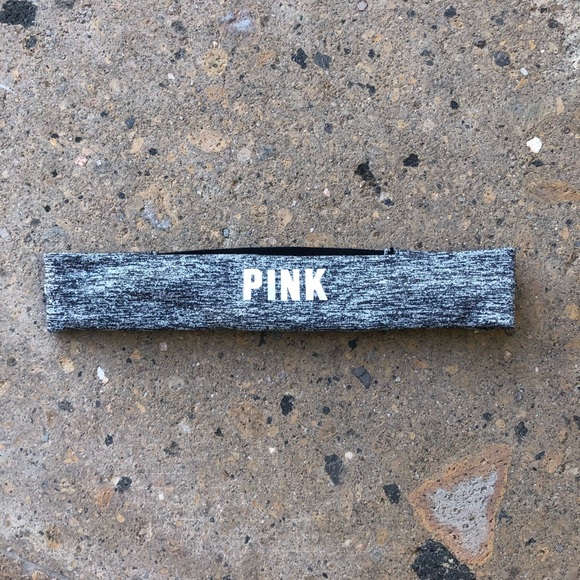 PINK Victoria's Secret Accessories - PINK Victoria Secret Grey Headband